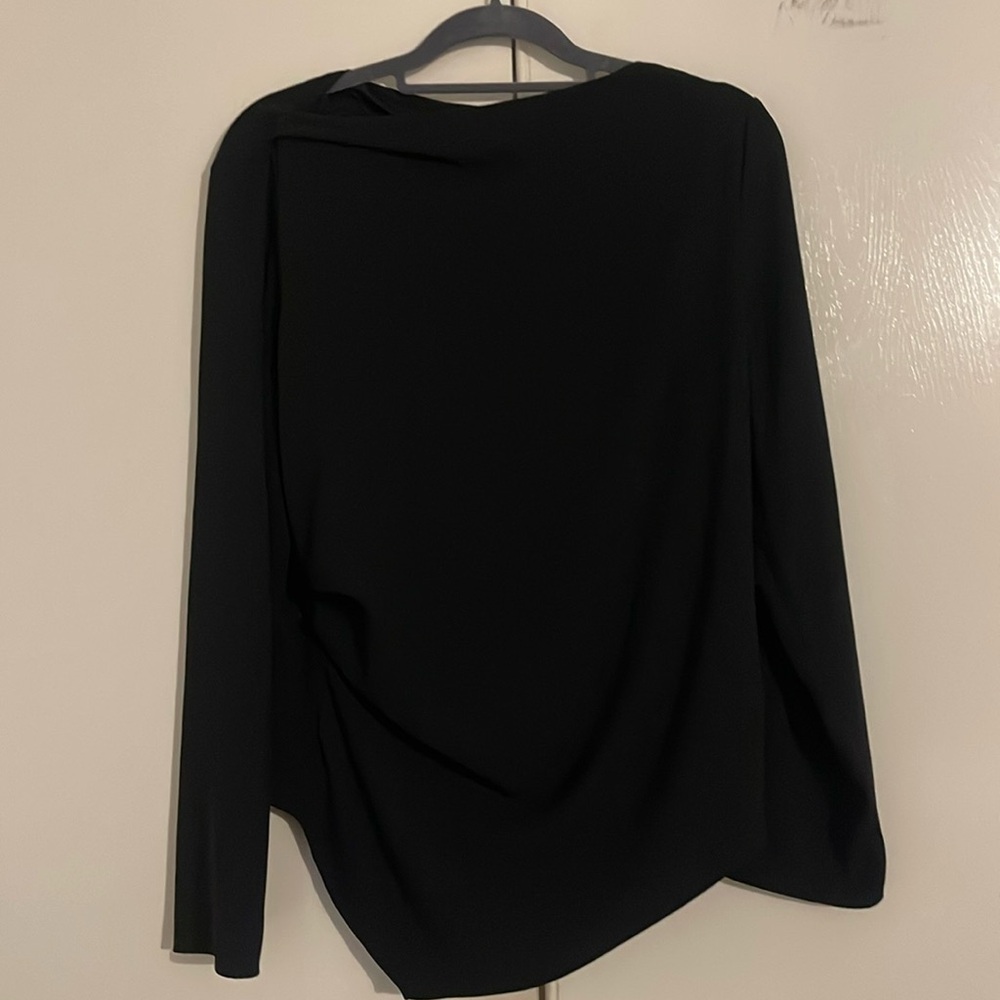 Long sleeve 1 pc Zara Black Top